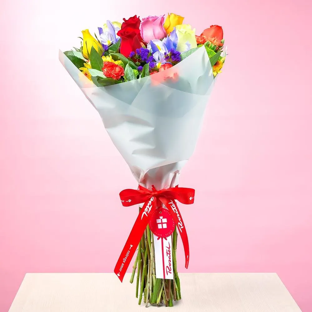 Ramo Floral Rosas de Colores