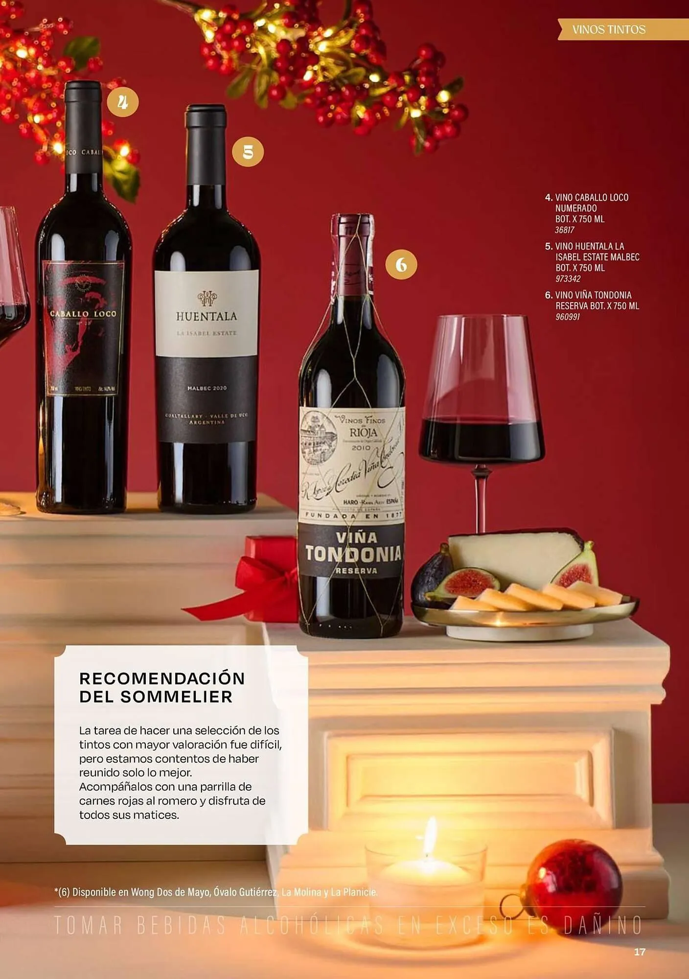 Catalogo de Catálogo Wong 18 de noviembre al 25 de diciembre 2024 - Pag 17