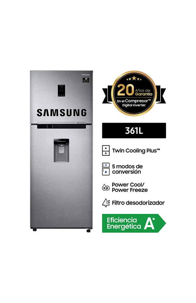 Refrigeradora Samsung TMF RT35K5930S8 361LT