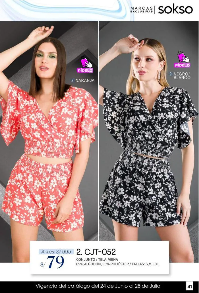 Catalogo de SOKSO TEXTIL & ACCESORIOS  24 de junio al 28 de julio 2024 - Pag 41