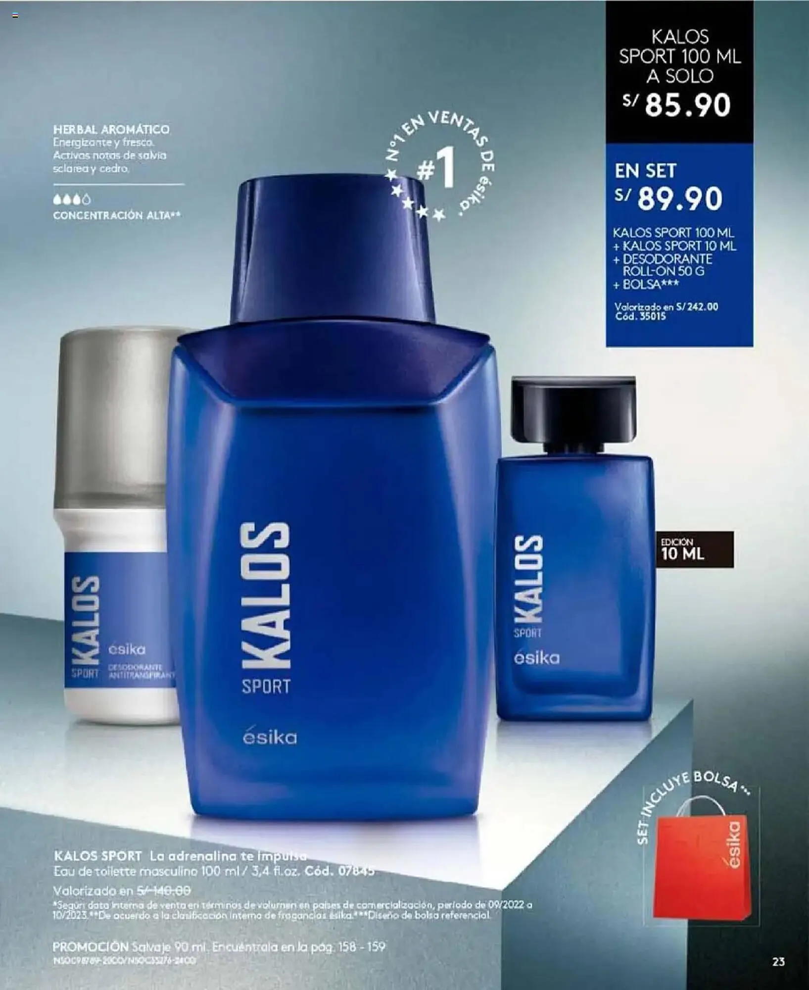 Catalogo de Catálogo Ésika 5 de mayo al 31 de mayo 2025 - Pag 23