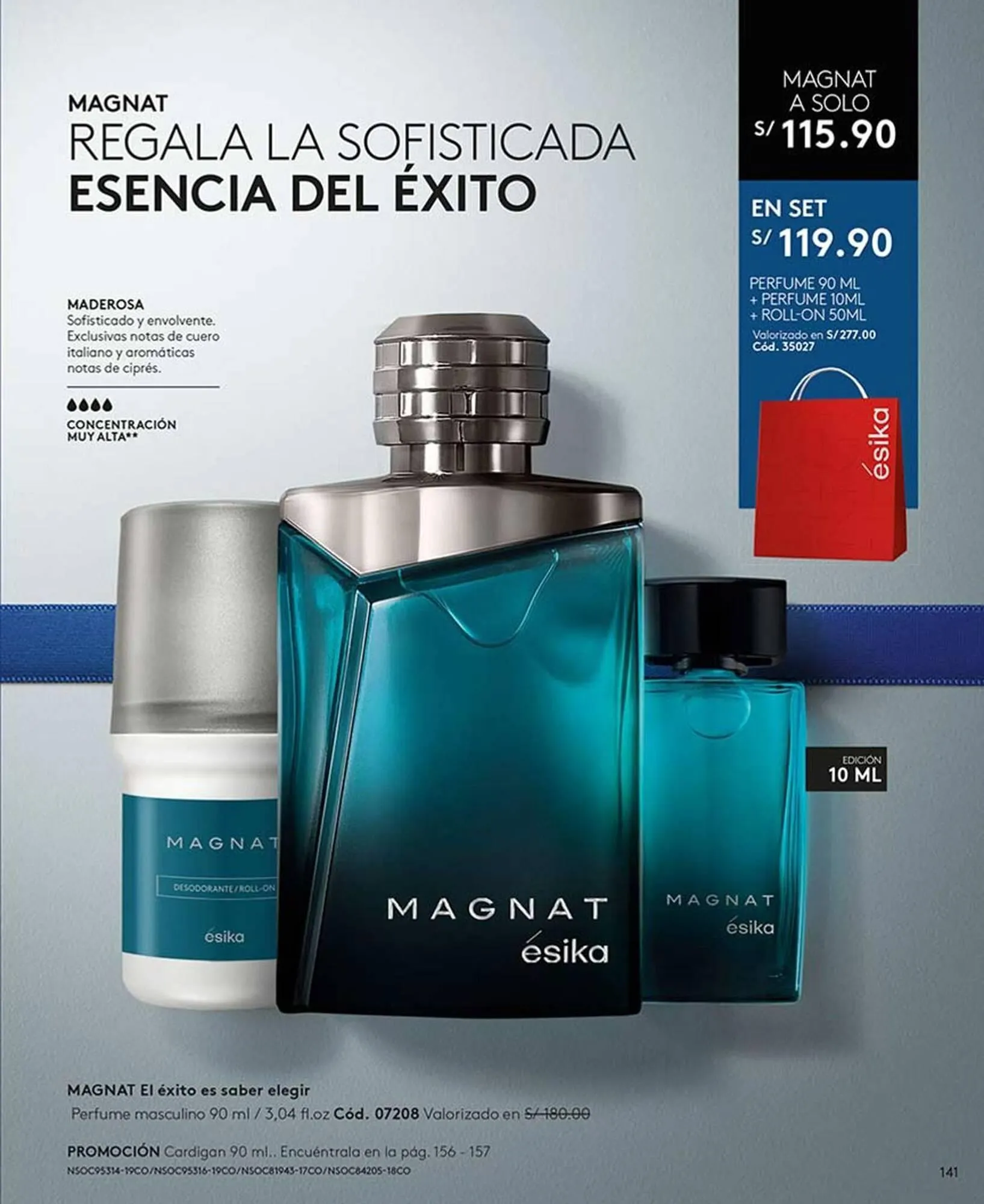 Catalogo de Catálogo Ésika 8 de enero al 1 de marzo 2025 - Pag 141