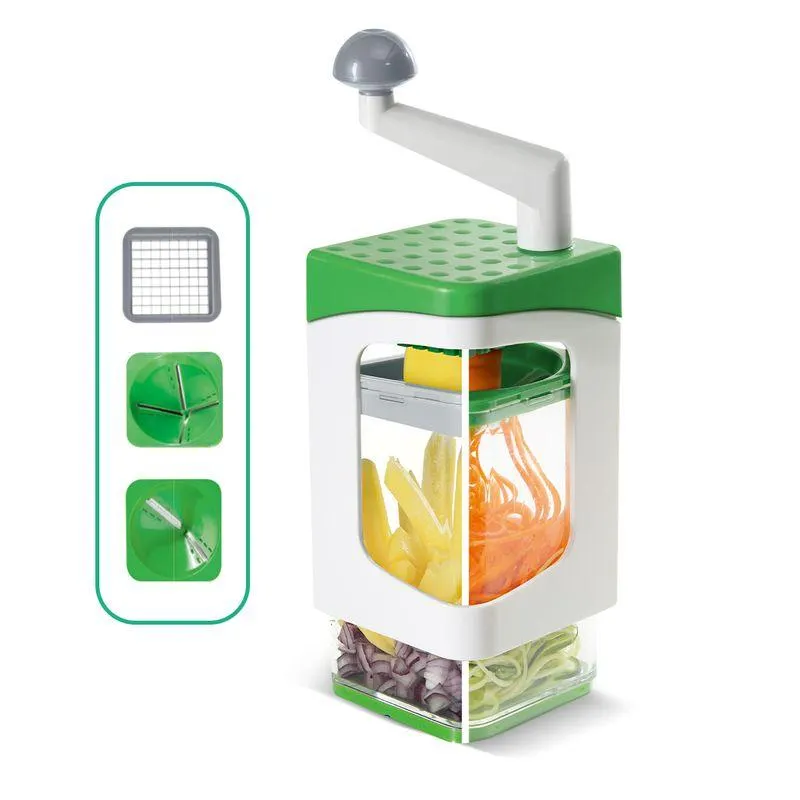 Cortador 4 en 1 Set 9 Piezas - Nicer Dicer Julietti