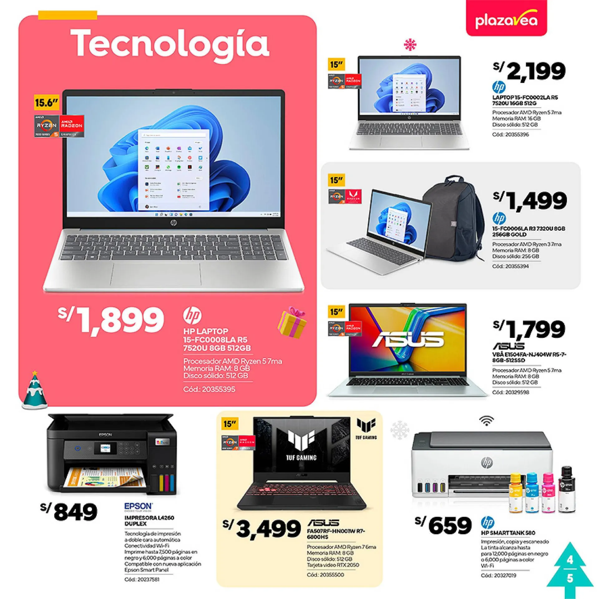 Catalogo de Catálogo Plaza Vea 4 de diciembre al 25 de diciembre 2023 - Pag 5
