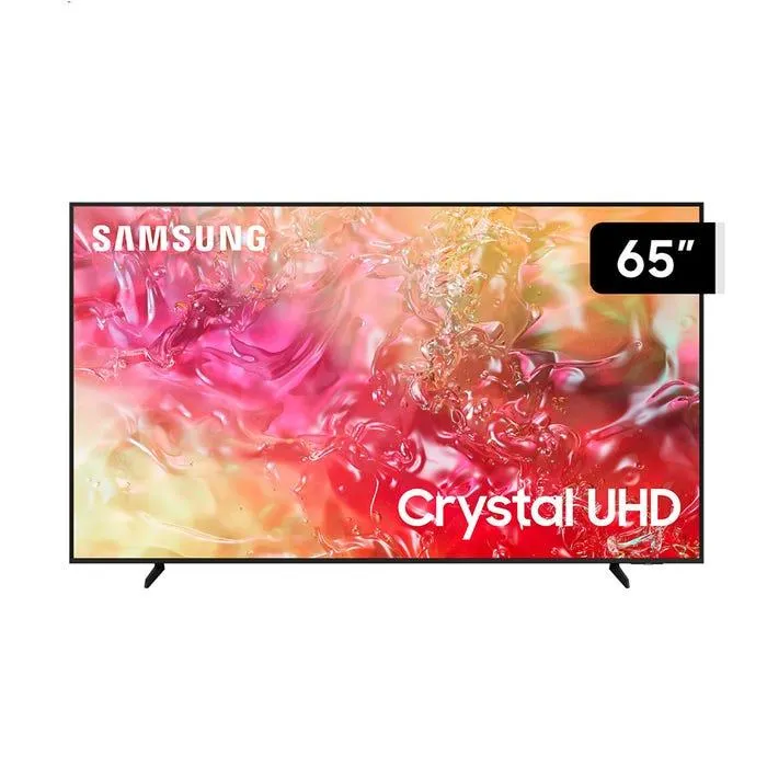 TV Samsung 65" LED Crystal 4K UHD Tizen DU7000 (2024)