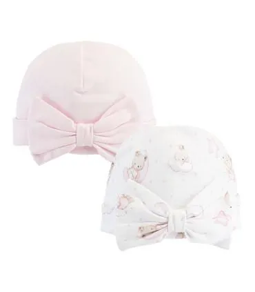 Pack de 2 gorros de 100% Algodón Pima | Colección Sleep Tigh Bear