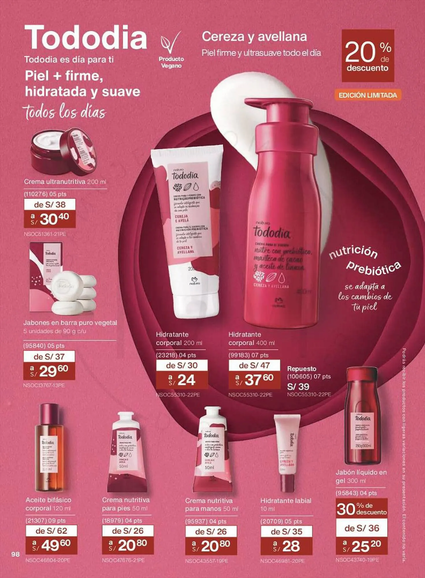 Catalogo de Catálogo Natura 5 de setiembre al 14 de setiembre 2023 - Pag 98