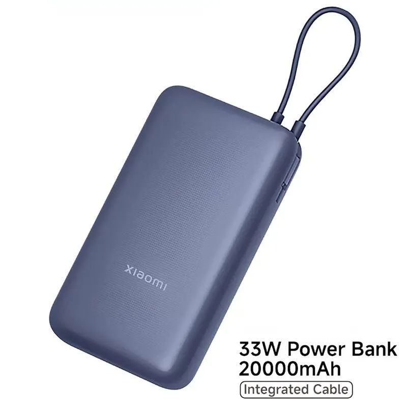 Power Bank Xiaomi 20000mAh 33W Fast Charger Azul