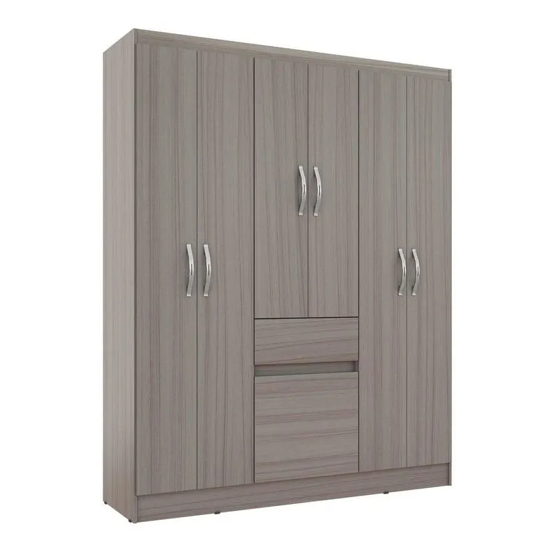 Ropero 6 Puertas 1 Cajones 1 Zapatera