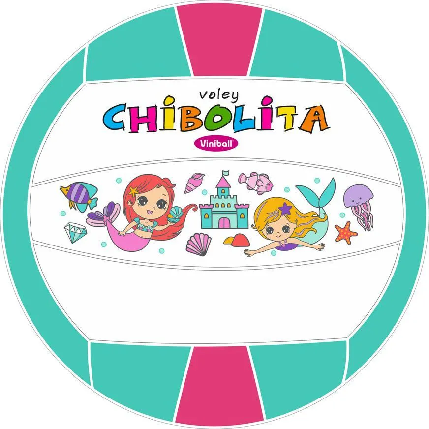 Pelota De Voley Viniball Semideportiva Chibolita Spring Surtido