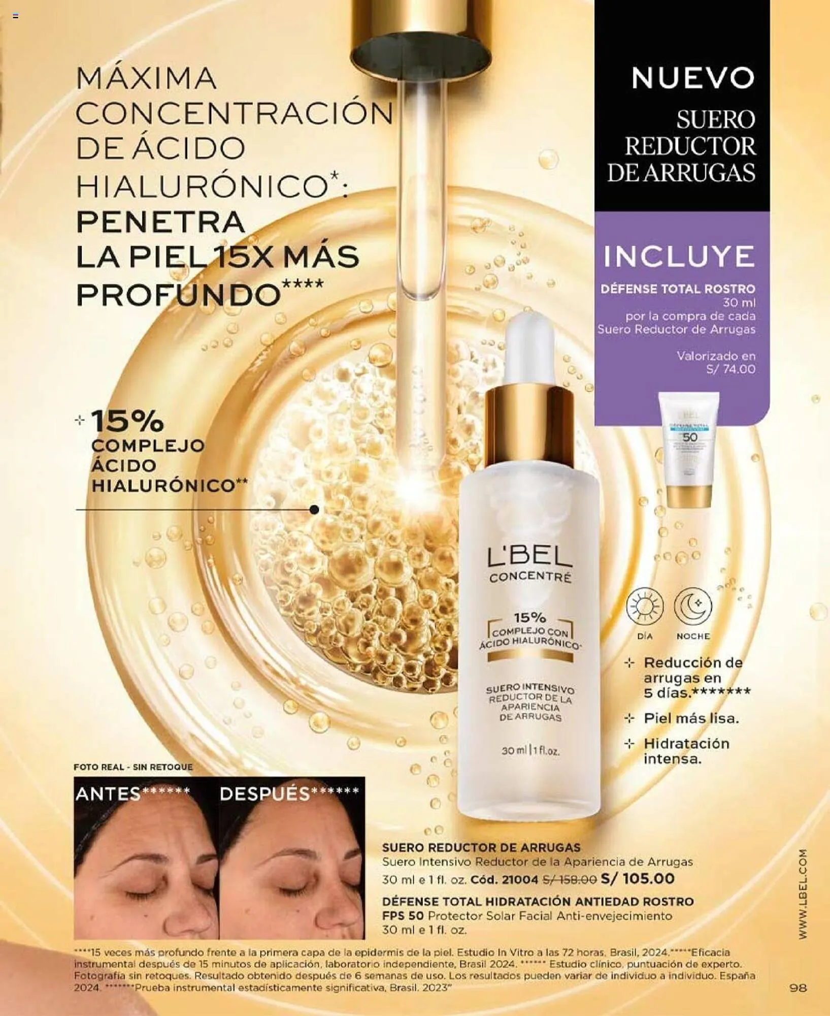 Catalogo de Catálogo L'Bel 17 de agosto al 15 de setiembre 2024 - Pag 99