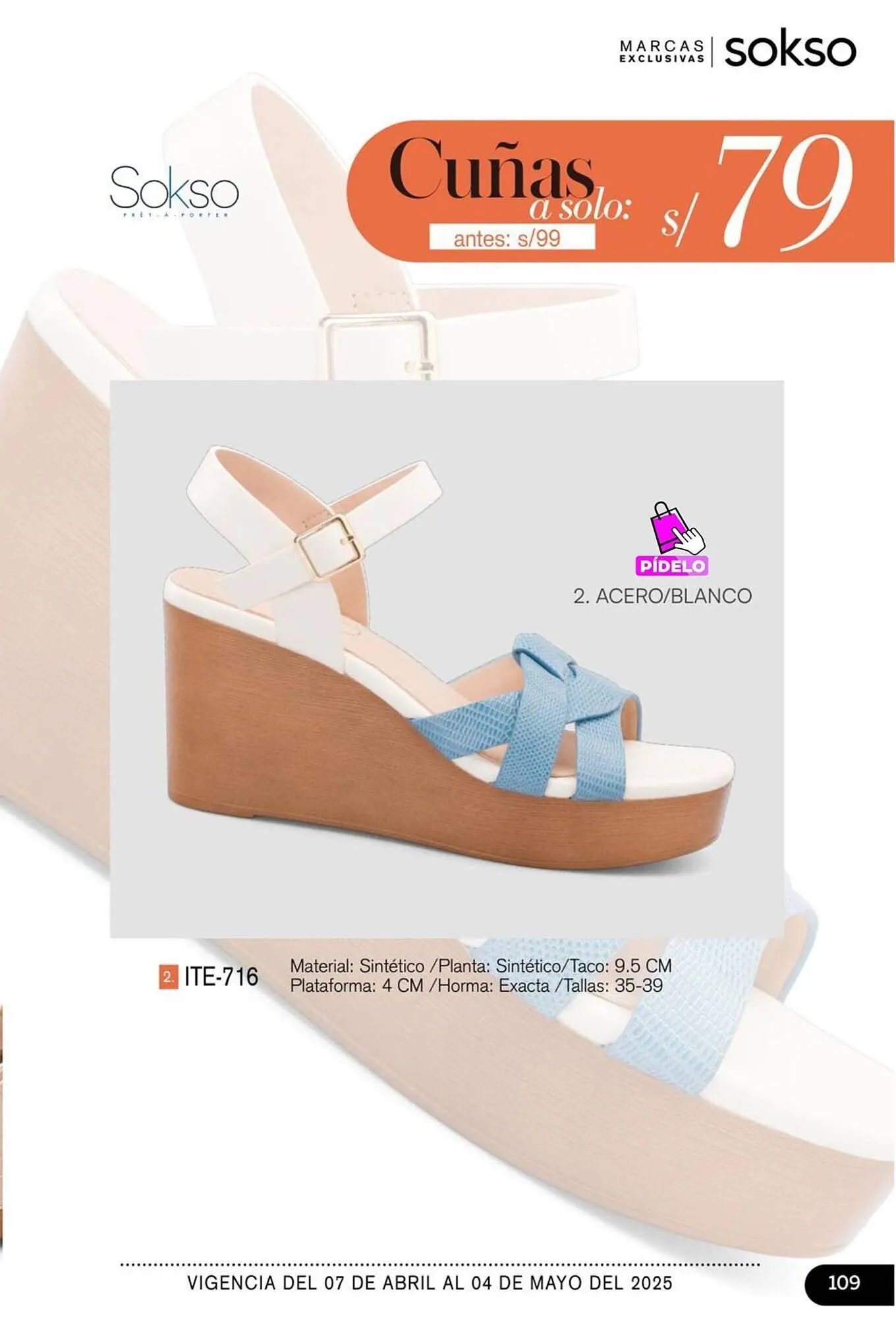 Catalogo de Catálogo Sokso 3 de abril al 4 de mayo 2025 - Pag 109