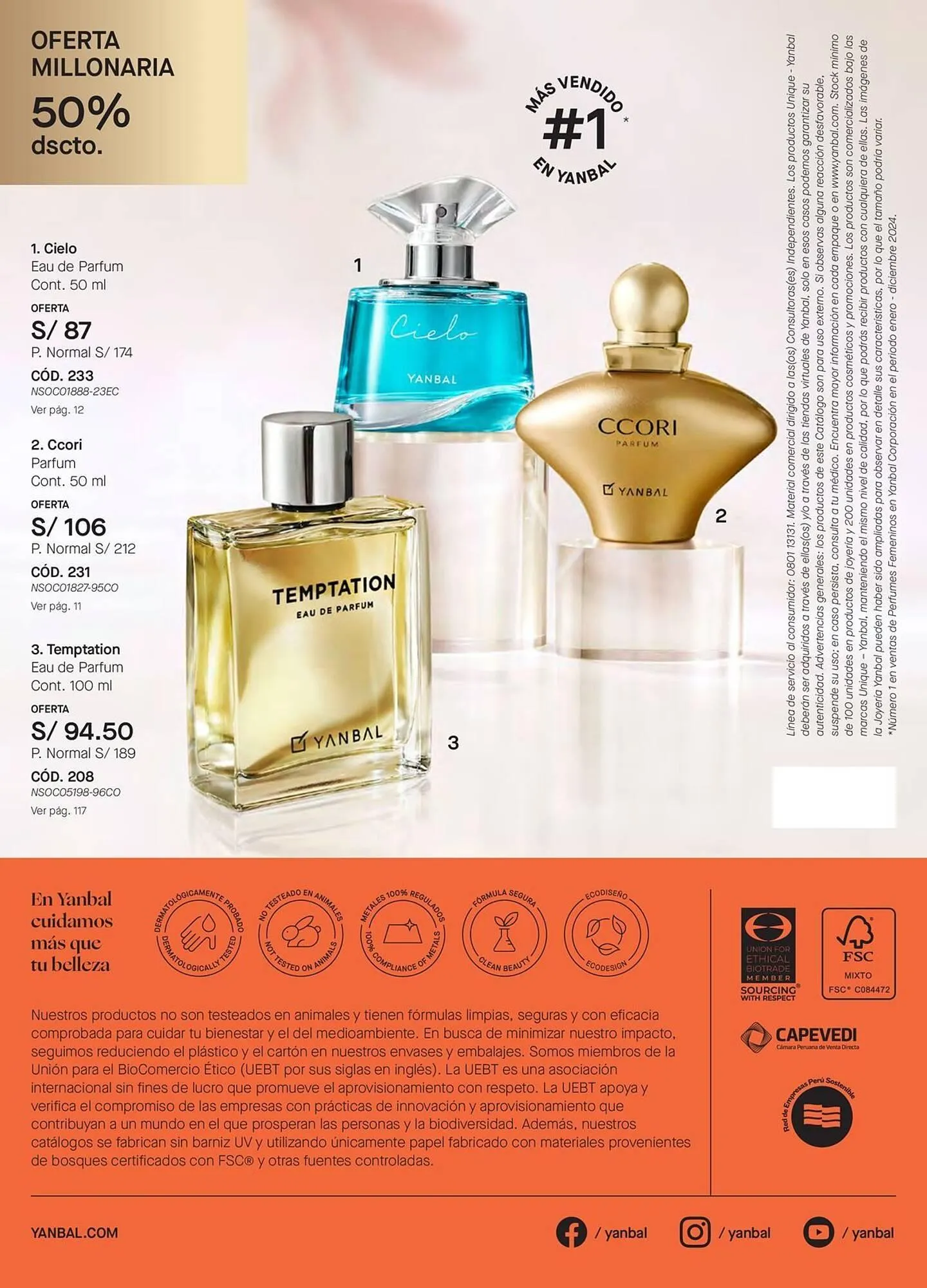 Catalogo de Catálogo Yanbal 22 de abril al 26 de mayo 2025 - Pag 126