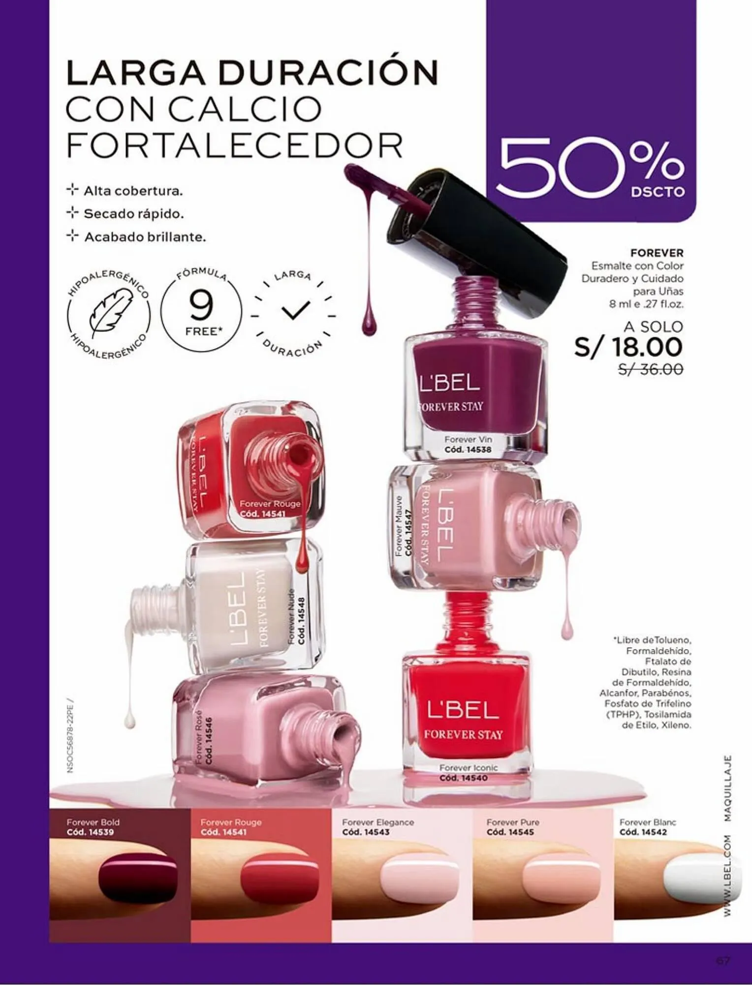 Catalogo de Catálogo L'Bel 1 de agosto al 31 de agosto 2023 - Pag 67