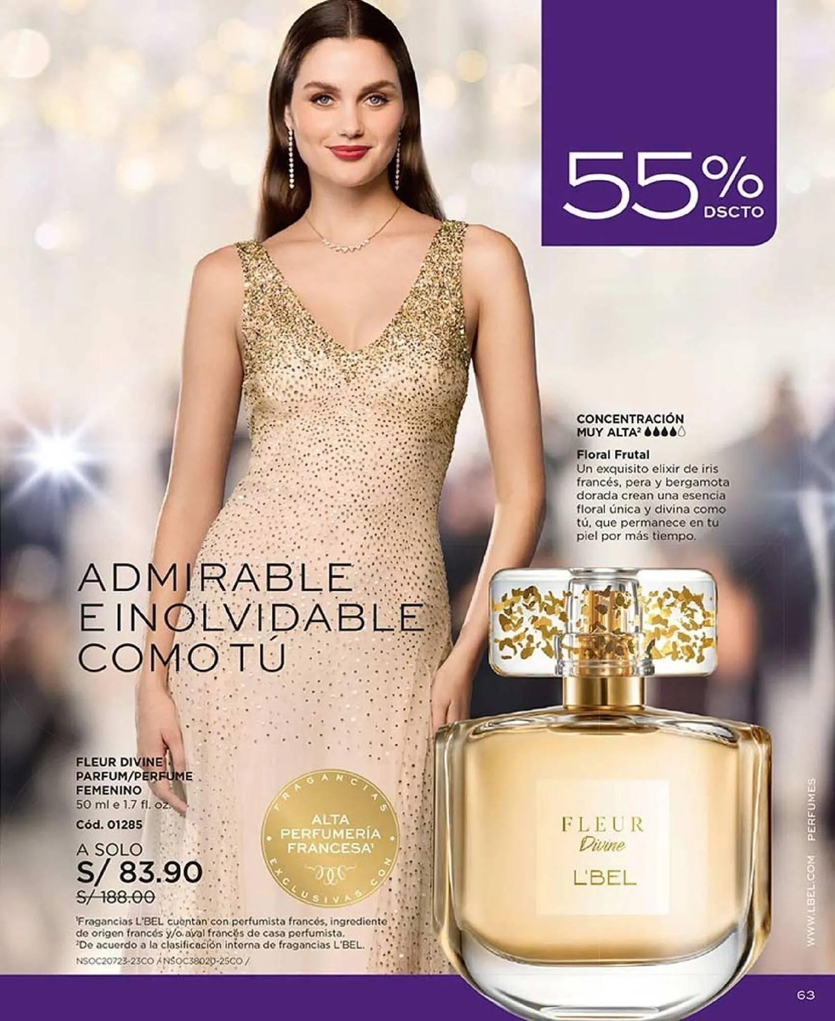 Catalogo de Catálogo L'Bel 12 de febrero al 28 de febrero 2026 - Pag 63