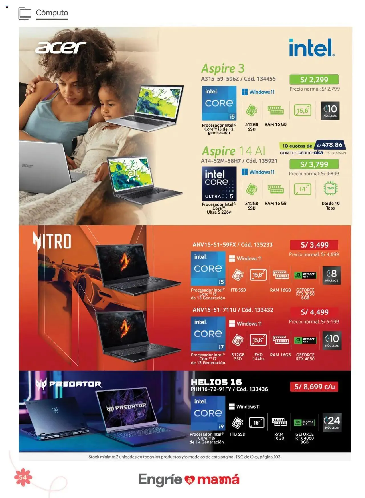 Catalogo de Hiraoka - Guia dia de la madre 26 de abril al 18 de mayo 2025 - Pag 54