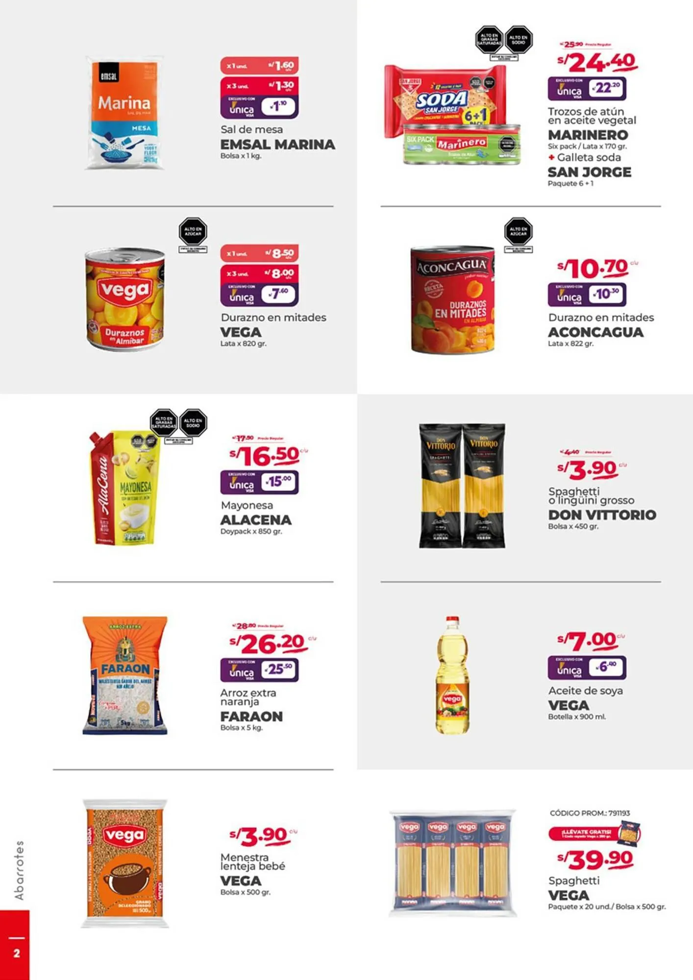 Catalogo de Catálogo Vega 9 de noviembre al 15 de noviembre 2023 - Pag 2