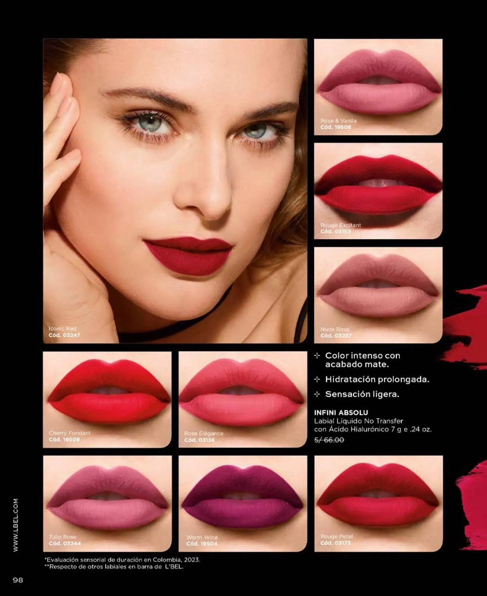 Catalogo de Catálogo L'Bel 30 de noviembre al 21 de enero 2024 - Pag 102