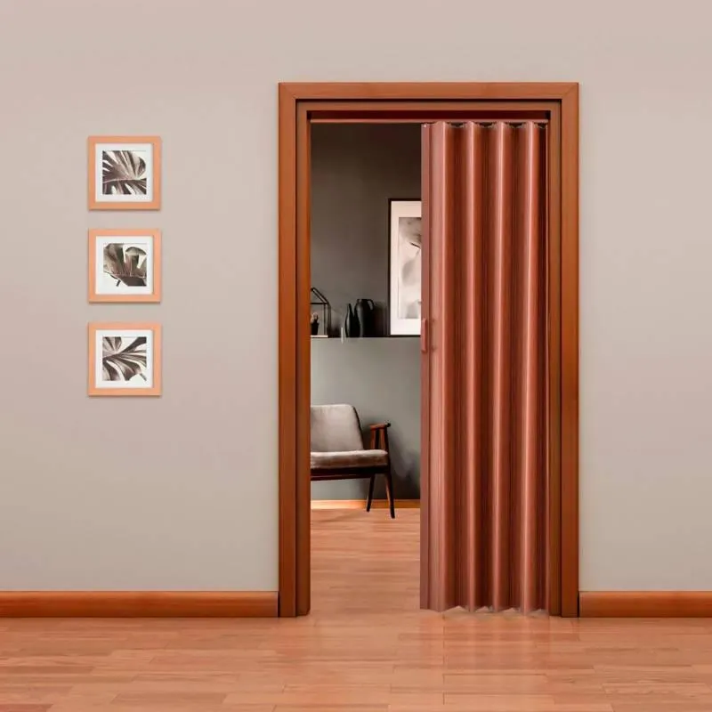 Puerta Plegable Tivoli PVC 70 x 200 cm Caoba