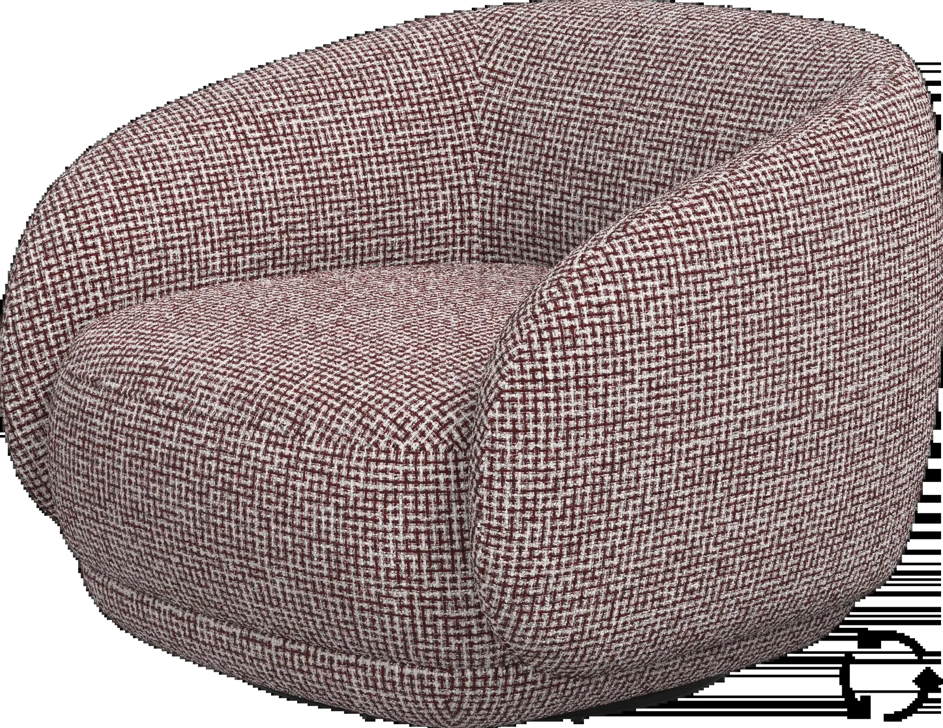 burgundy Tuscany fabric 3207