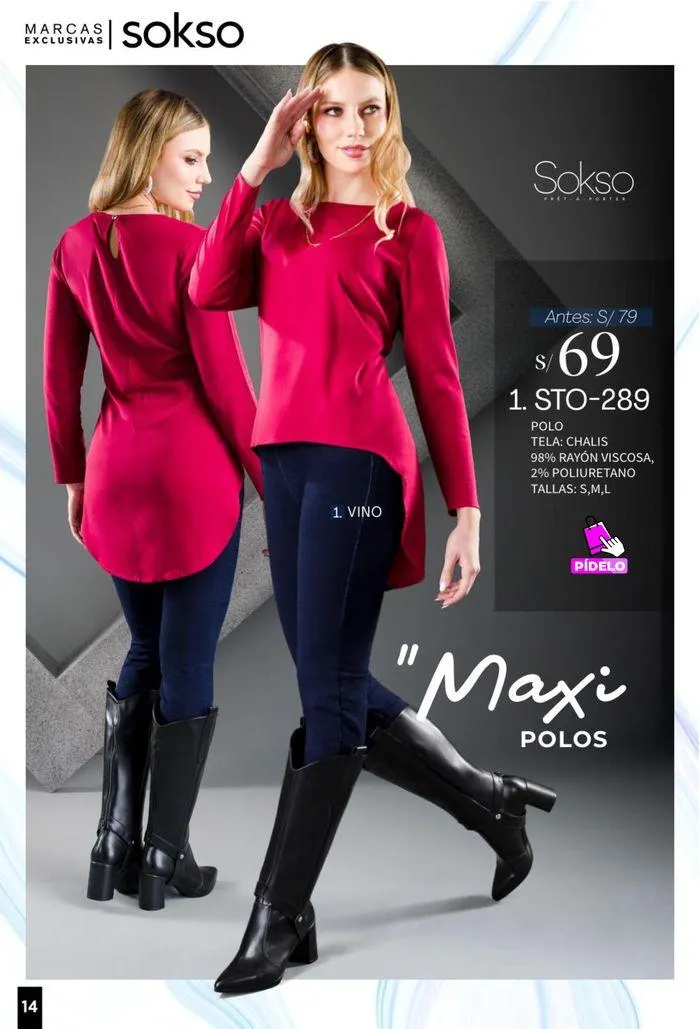 Catalogo de SOKSO TEXTIL & ACCESORIOS  24 de junio al 28 de julio 2024 - Pag 14
