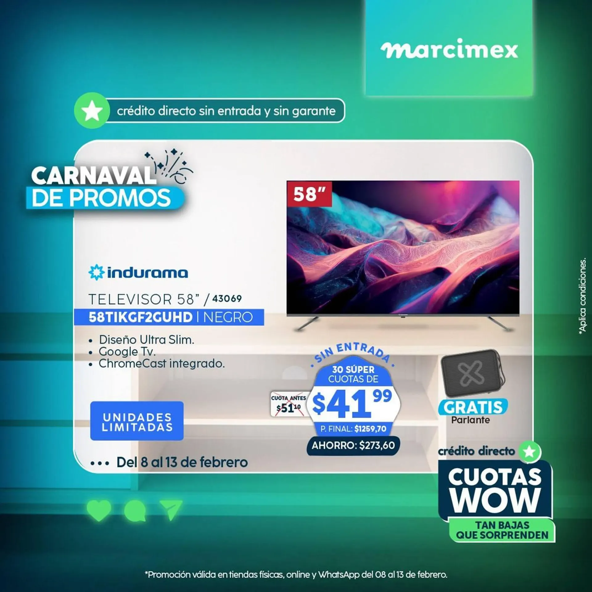 Catalogo de Catálogo Marcimex 8 de febrero al 13 de febrero 2024 - Pag 22