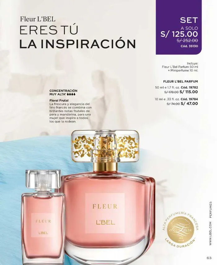 Catalogo de Belleza única Belleza Peruana C/10 7 de mayo al 15 de junio 2024 - Pag 63