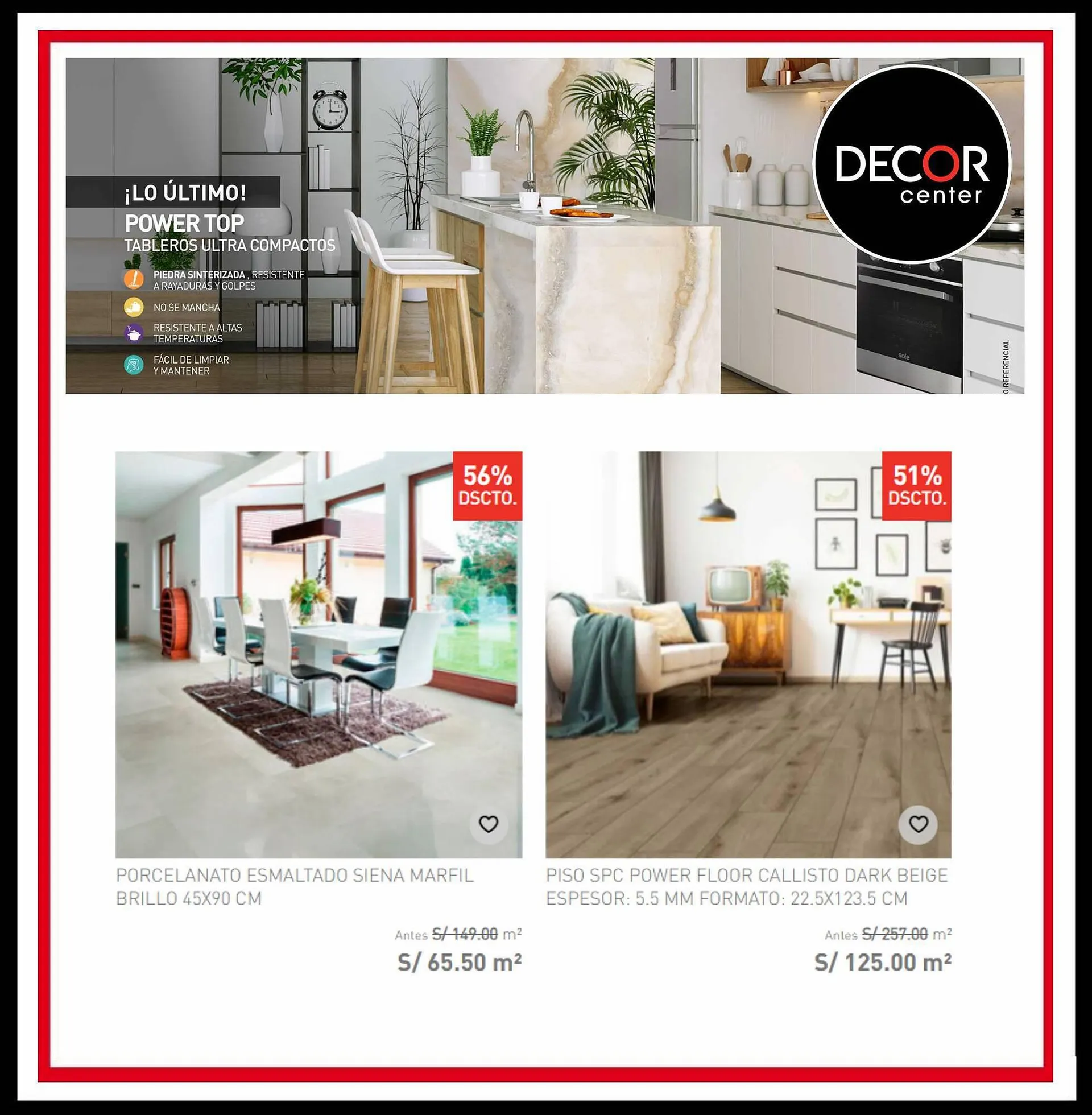 Catalogo de Catálogo Decor Center 3 de octubre al 15 de octubre 2023 - Pag 6