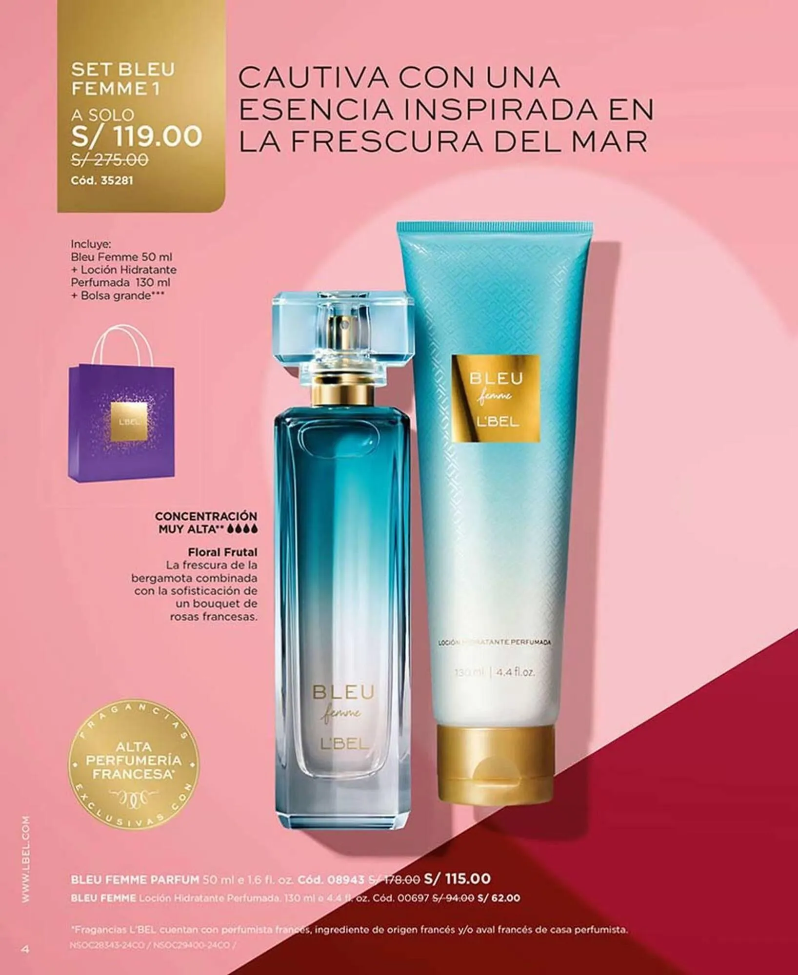 Catalogo de Catálogo L'Bel 8 de enero al 1 de marzo 2025 - Pag 4