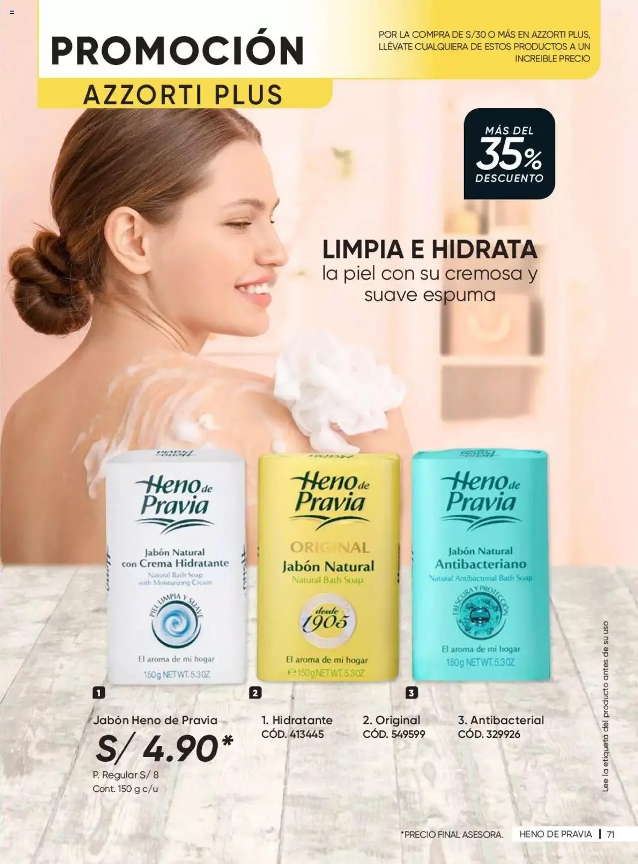 Catalogo de Azzorti - Campaña 07 (Plus) 29 de marzo al 31 de diciembre 2023 - Pag 71