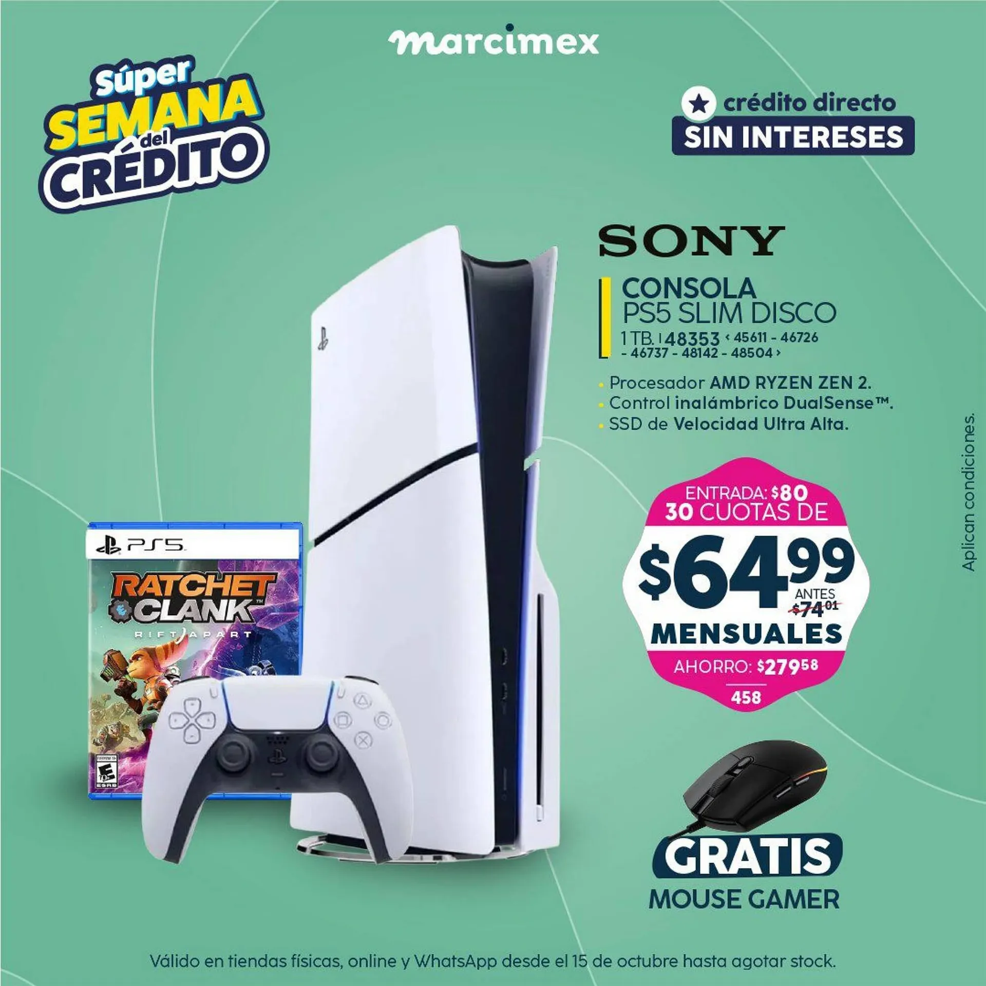 Catalogo de Catálogo Marcimex 15 de octubre al 31 de octubre 2025 - Pag 2