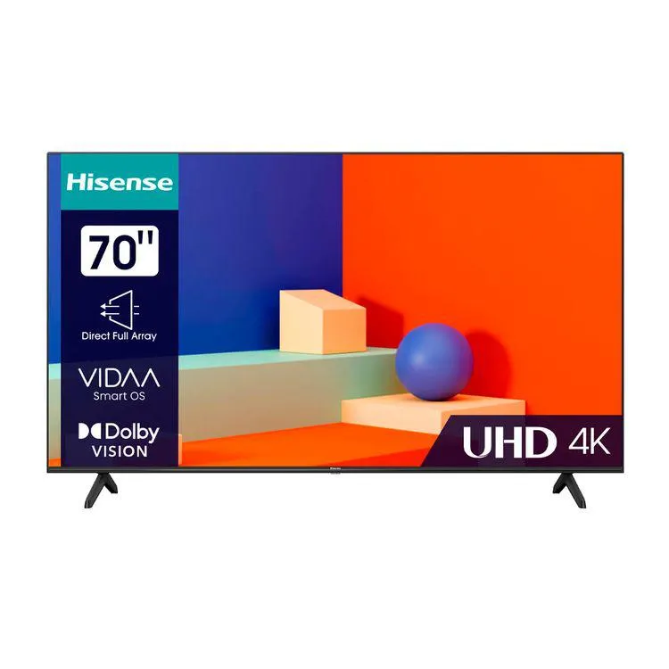 Smart TV Hisense UHD Dolby Vision Negro 70A6K