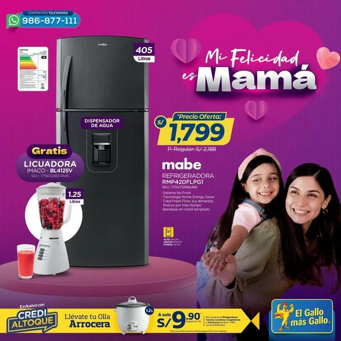 Mi Felicidad es Mamá - 1