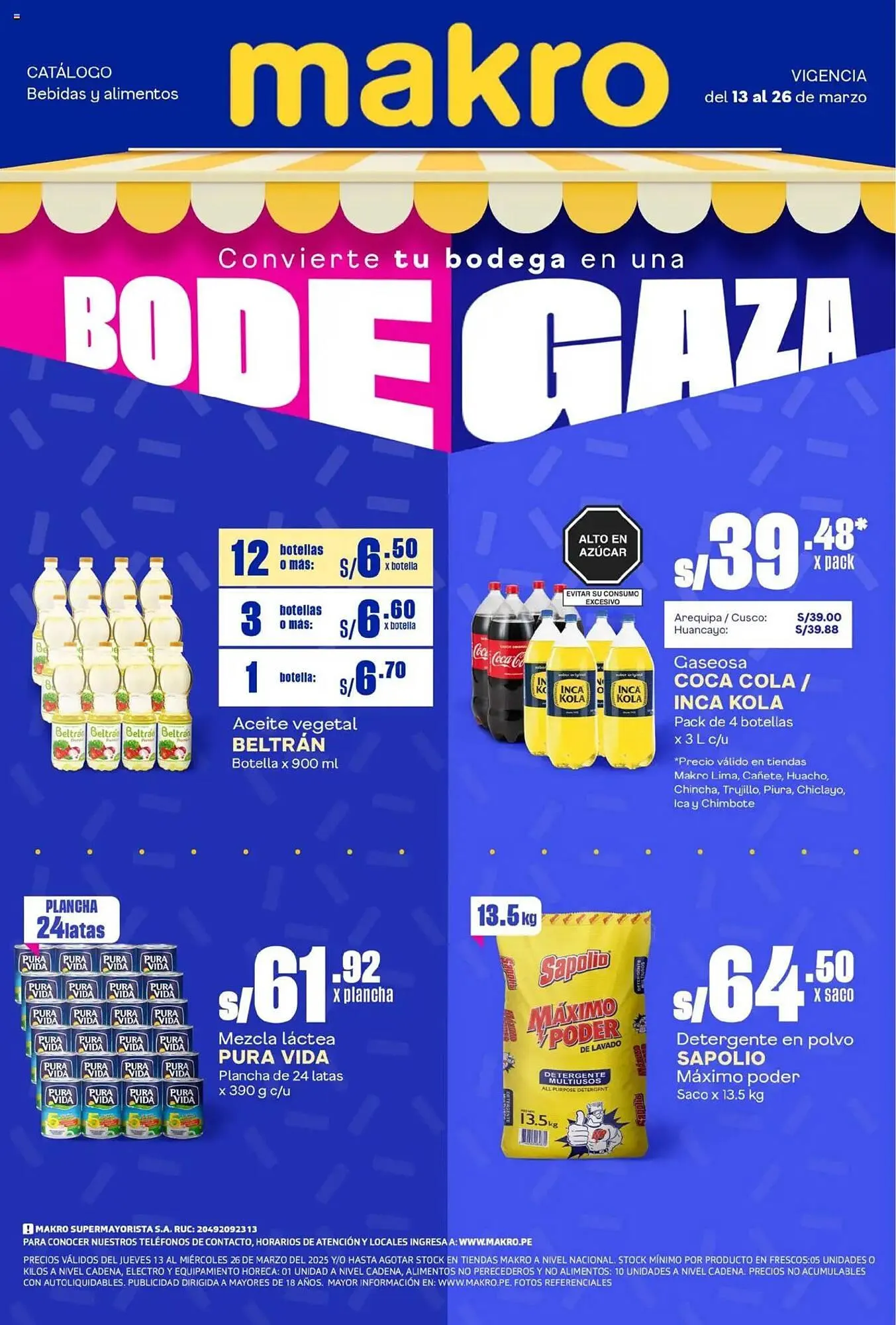 Catalogo de Catálogo Makro 13 de marzo al 26 de marzo 2025 - Pag 1