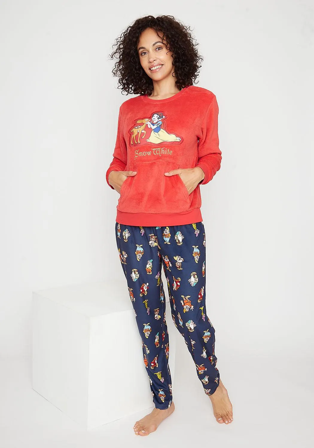 PIJAMA MUJER D6065-ROJ