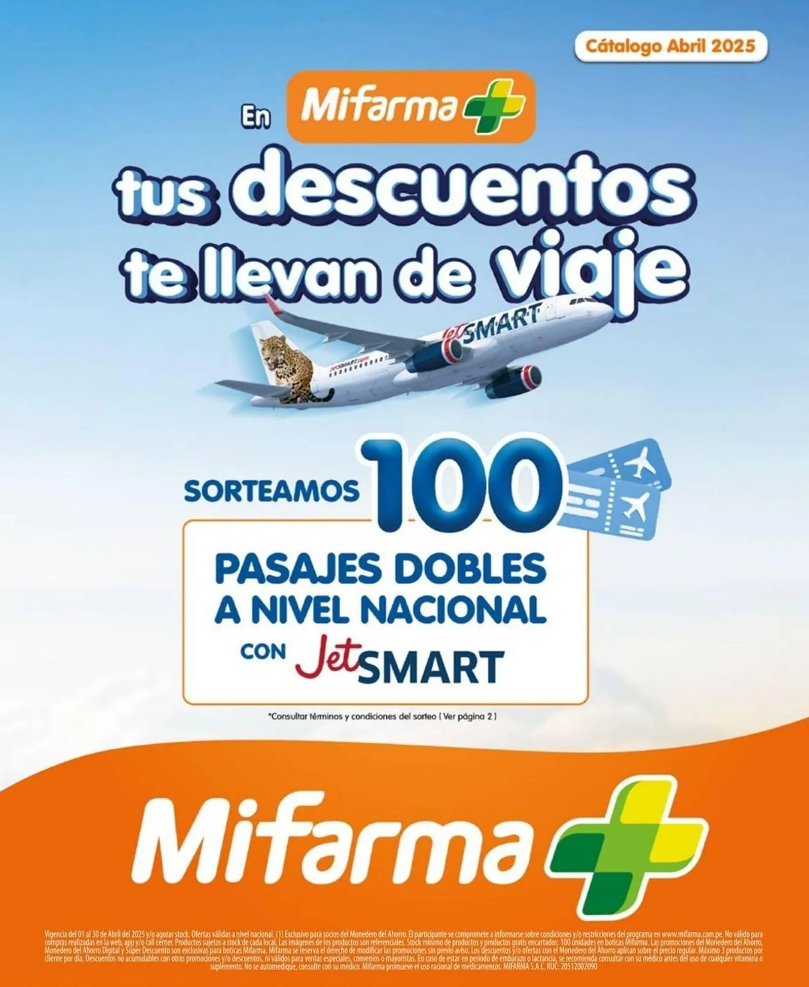 Catalogo de Catálogo Mifarma 2 de abril al 30 de abril 2025 - Pag 1