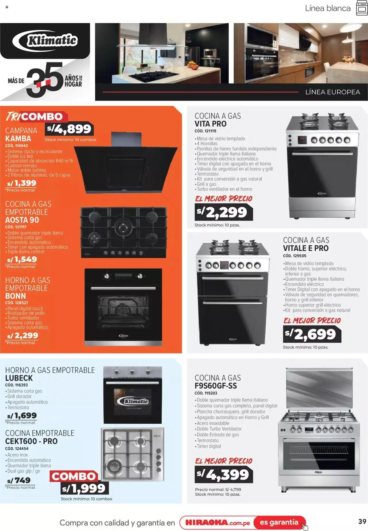 Catalogo de Catálogo Hiraoka 8 de julio al 31 de julio 2023 - Pag 39