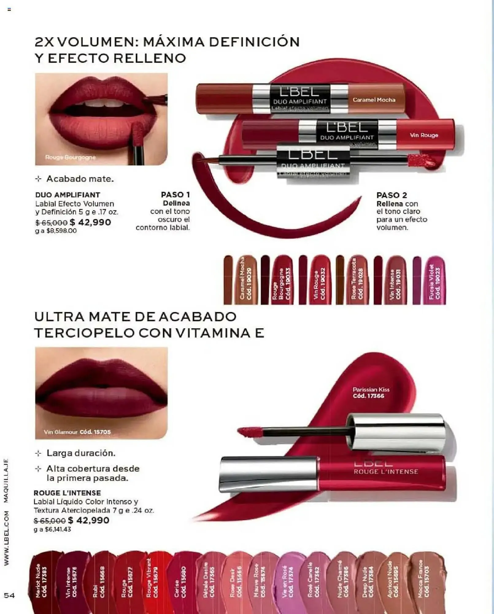 Catalogo de Catálogo L'Bel 5 de mayo al 31 de mayo 2025 - Pag 58