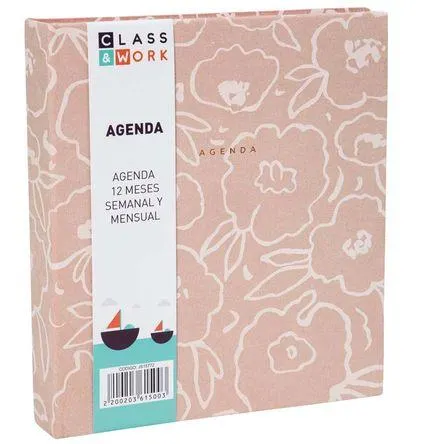 Agenda CLASS&WORK Sin Fecha Melón 12 Meses