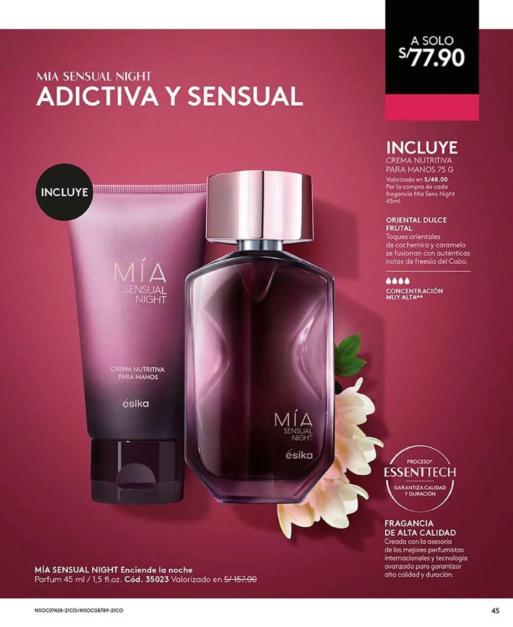 Catalogo de Catálogo Ésika 17 de setiembre al 30 de noviembre 2025 - Pag 45