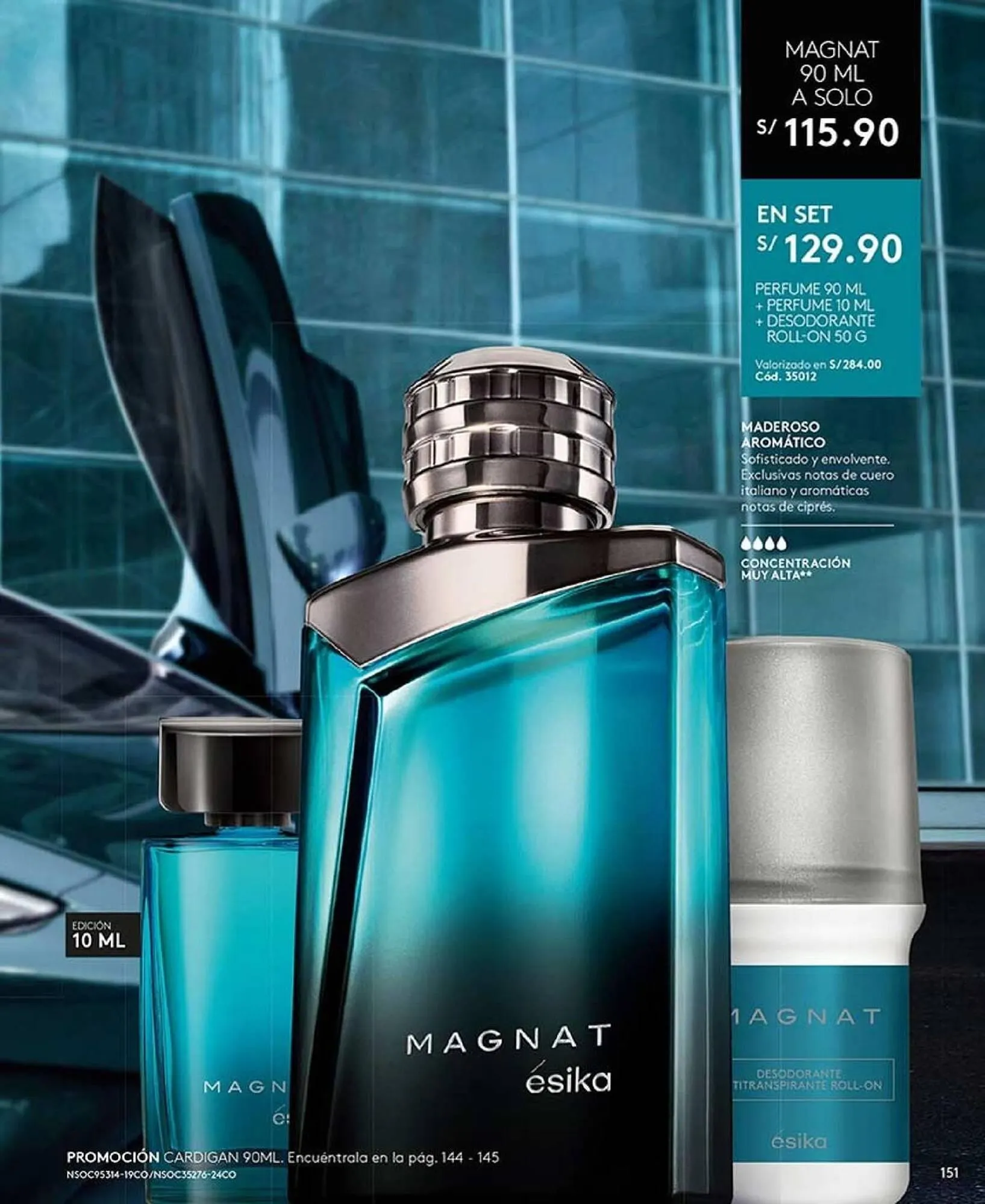 Catalogo de Catálogo Ésika 17 de setiembre al 30 de noviembre 2025 - Pag 155