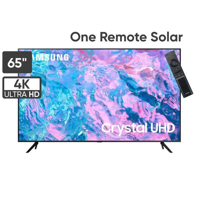 Televisor SAMSUNG Crystal UHD 65" 4K Smart TV UN65CU7000GXPE