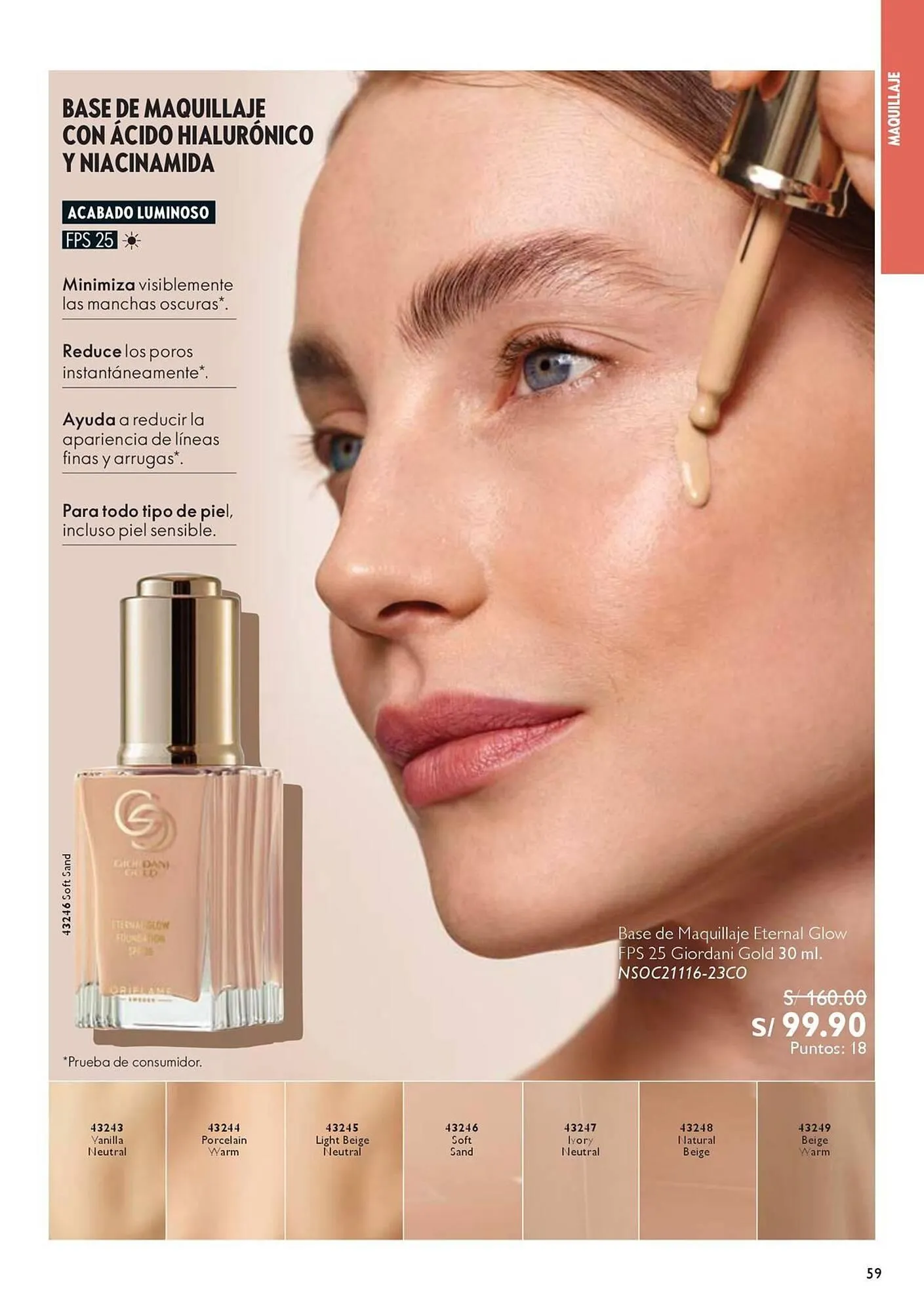 Catalogo de Catálogo Oriflame 13 de setiembre al 3 de octubre 2025 - Pag 59