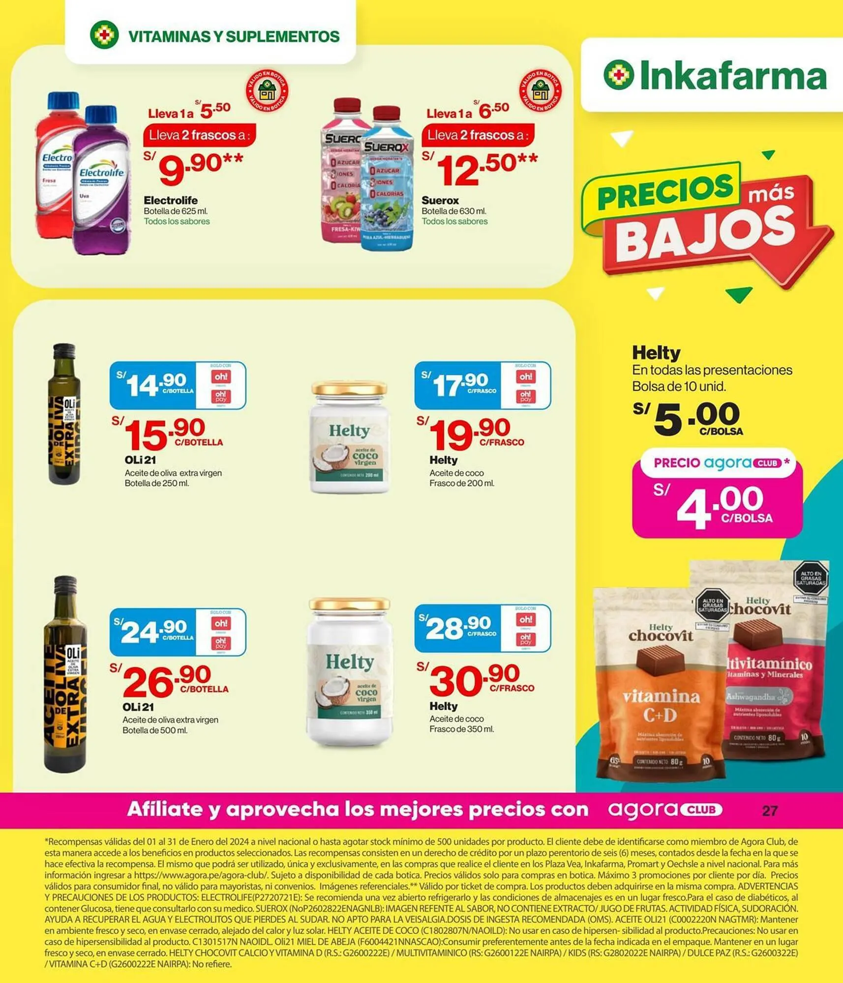 Catalogo de Catálogo InkaFarma 5 de enero al 31 de enero 2024 - Pag 19