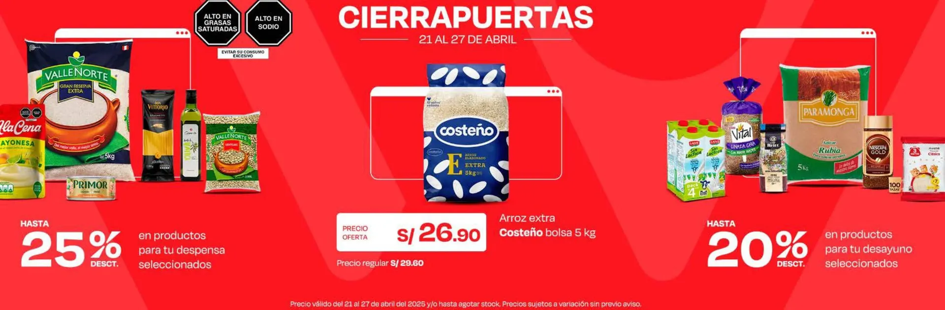 Catalogo de Catálogo Wong 22 de abril al 27 de abril 2025 - Pag 2