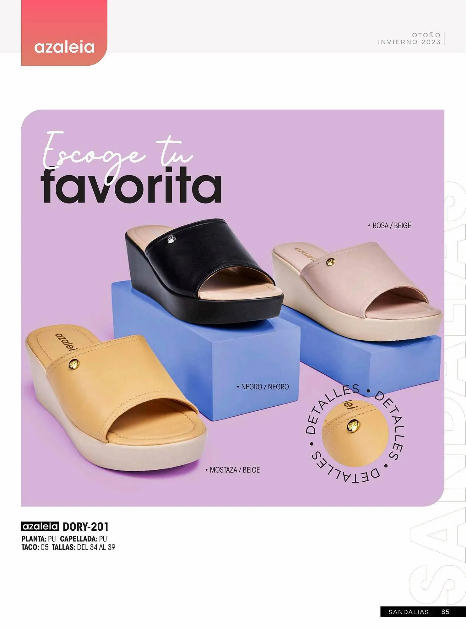 Catalogo de Catálogo Azaleia 1 de junio al 31 de octubre 2023 - Pag 85