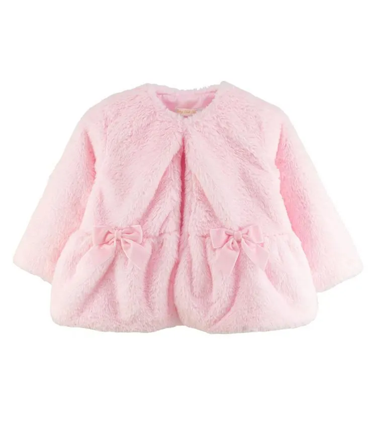 Casaca Peluche con Lazos | Colección Mágico Invierno