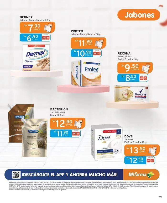 Catalogo de Los descuentos sí se sienten 9 de julio al 31 de julio 2024 - Pag 19