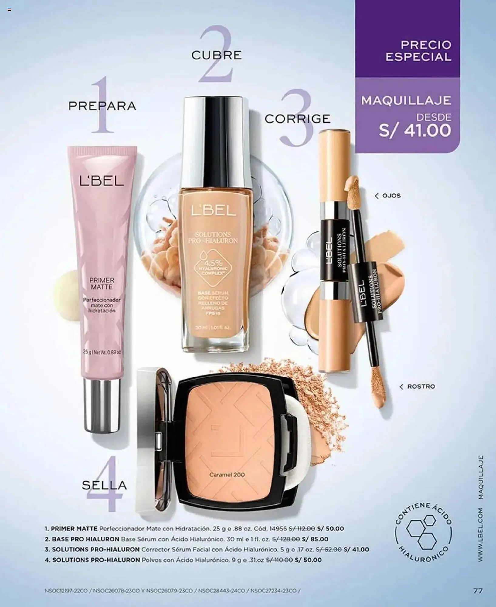 Catalogo de Catálogo L'Bel 3 de febrero al 19 de febrero 2025 - Pag 77