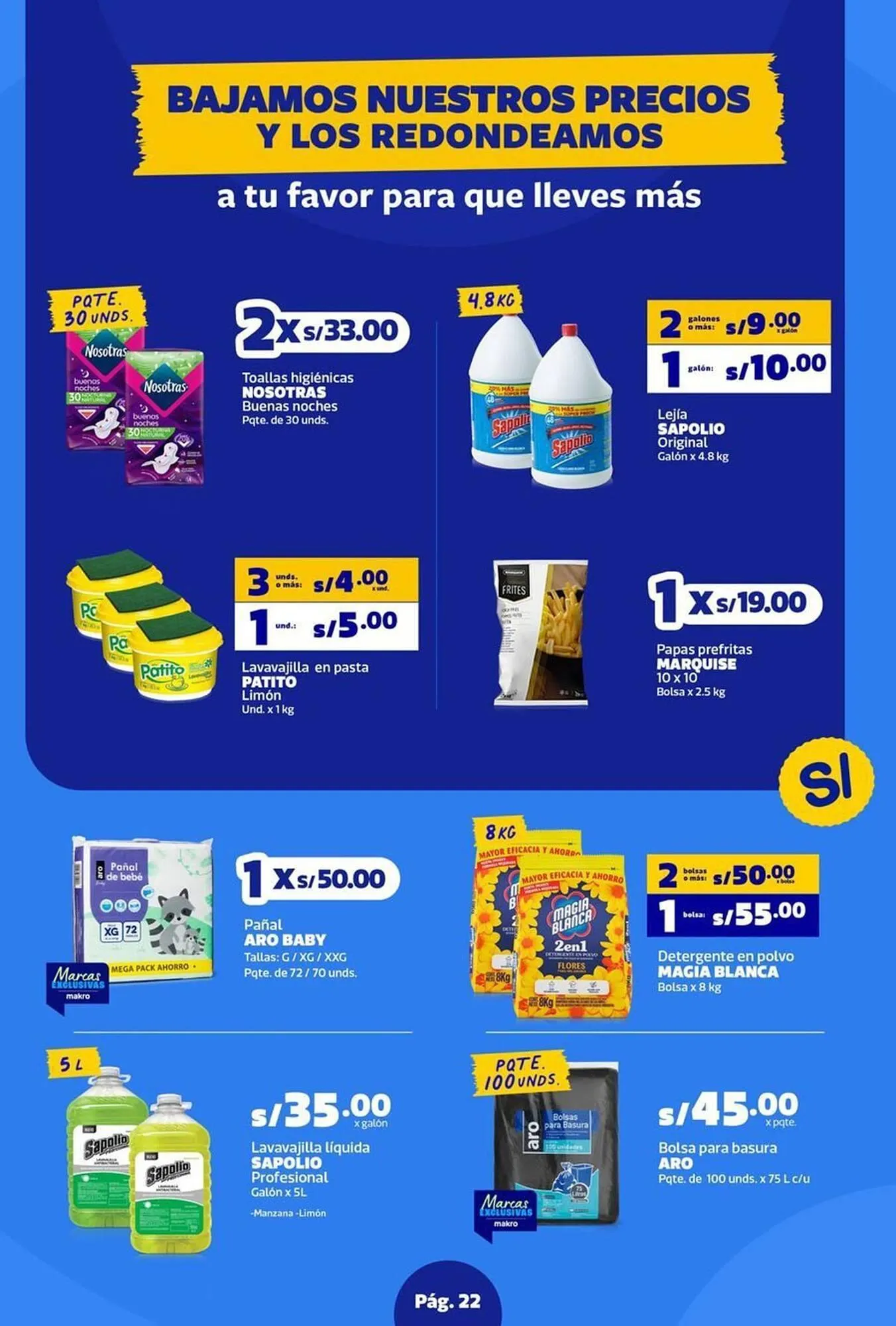 Catalogo de Catálogo Makro 28 de agosto al 10 de setiembre 2025 - Pag 22